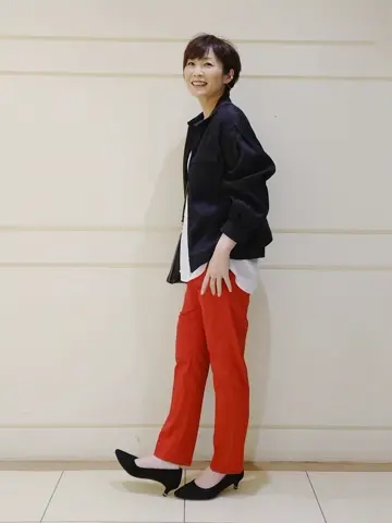 自由区 maruri コーディネート画像