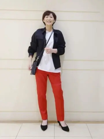 自由区 maruri コーディネート画像