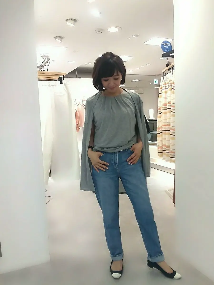 自由区 東 コーディネート画像