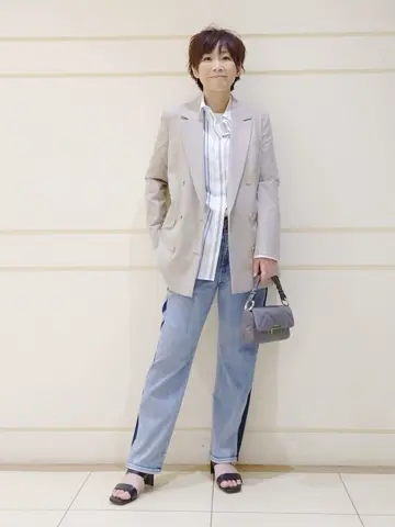 自由区 maruri コーディネート画像