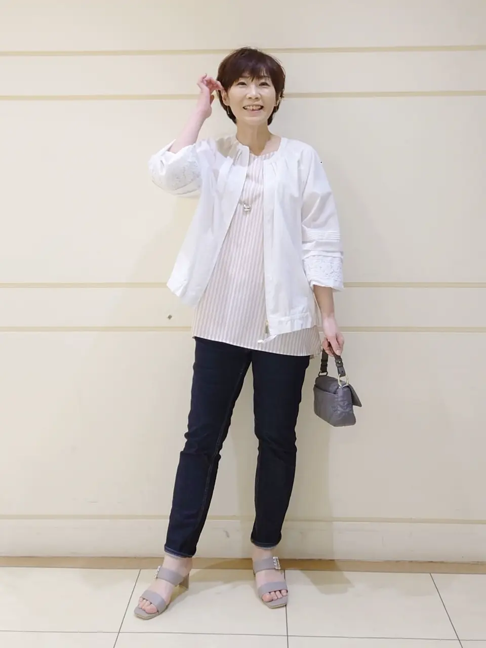 自由区 maruri コーディネート画像