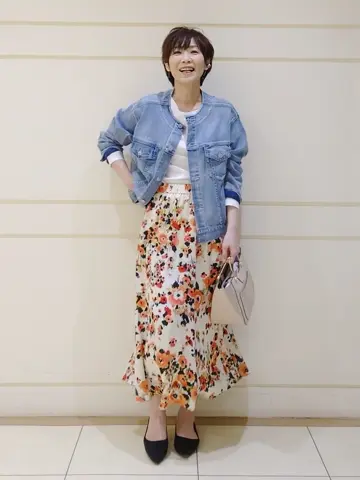 自由区 maruri コーディネート画像