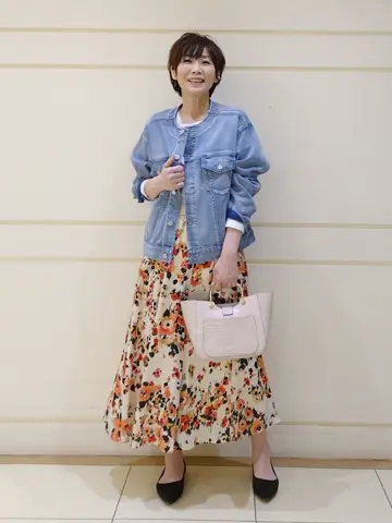 自由区 maruri コーディネート画像