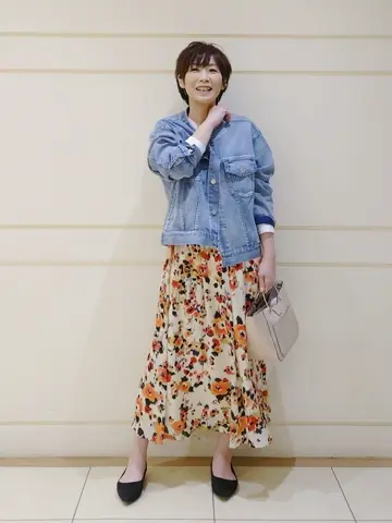 自由区 maruri コーディネート画像