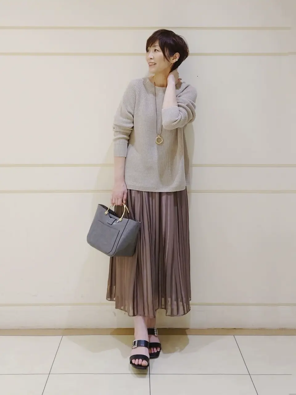 自由区 maruri コーディネート画像