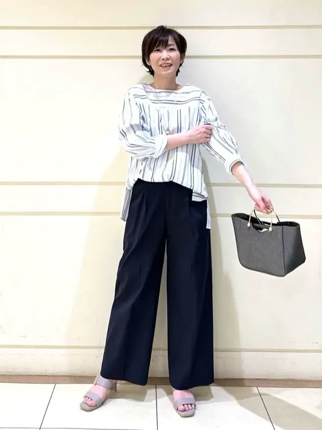 自由区 maruri コーディネート画像