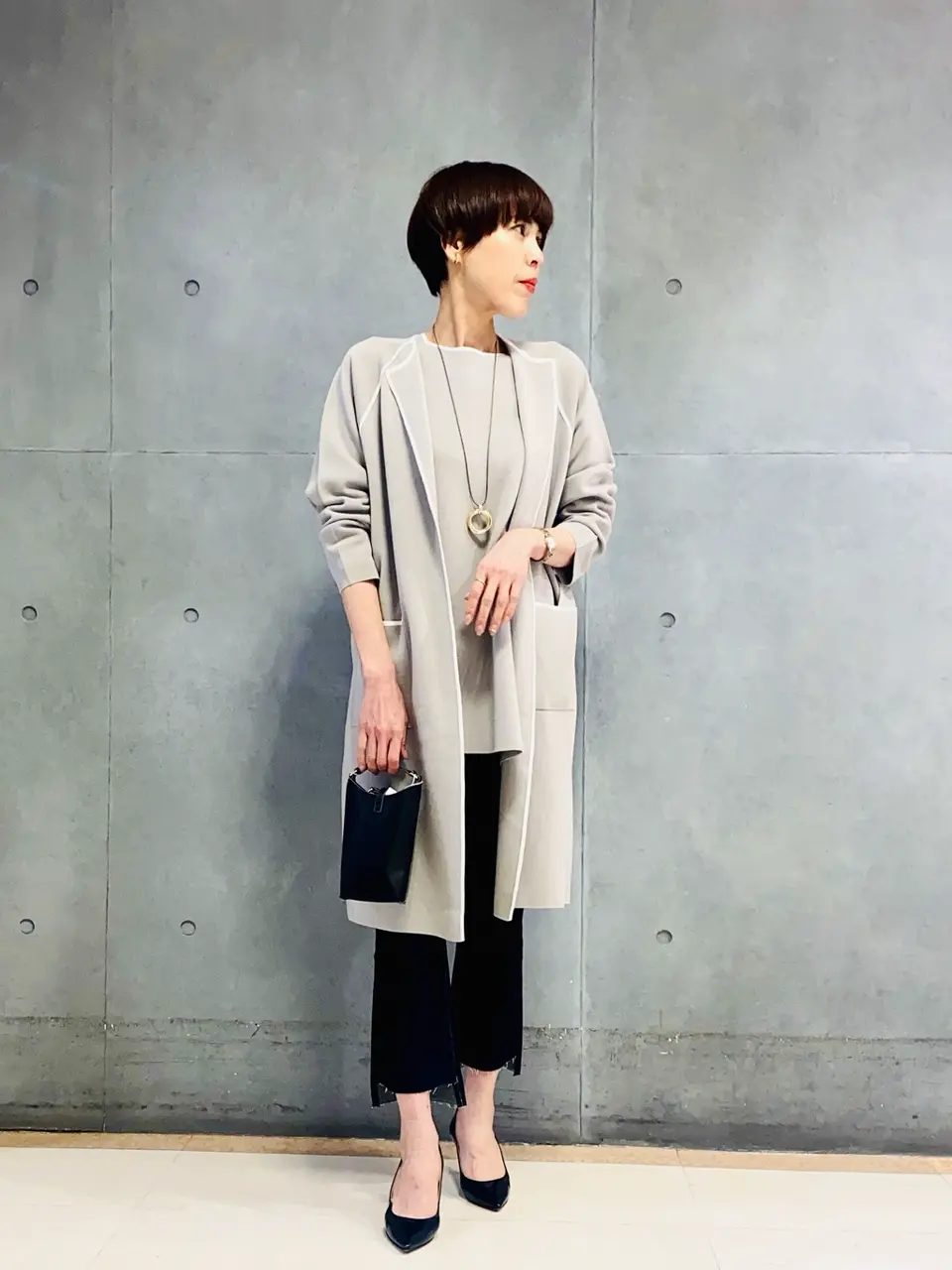 自由区 冨樫 コーディネート画像