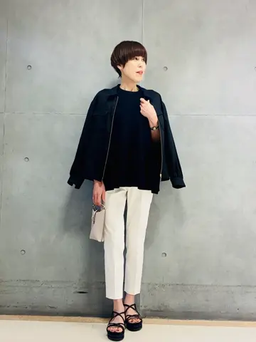 自由区 冨樫 コーディネート画像