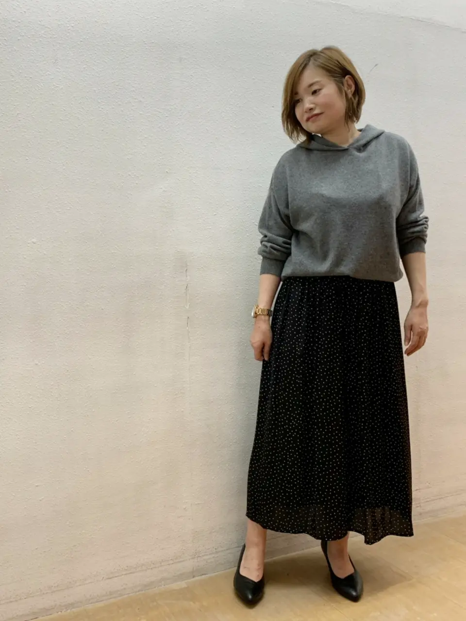 自由区 eri コーディネート画像