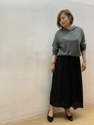 自由区 eri コーディネート画像