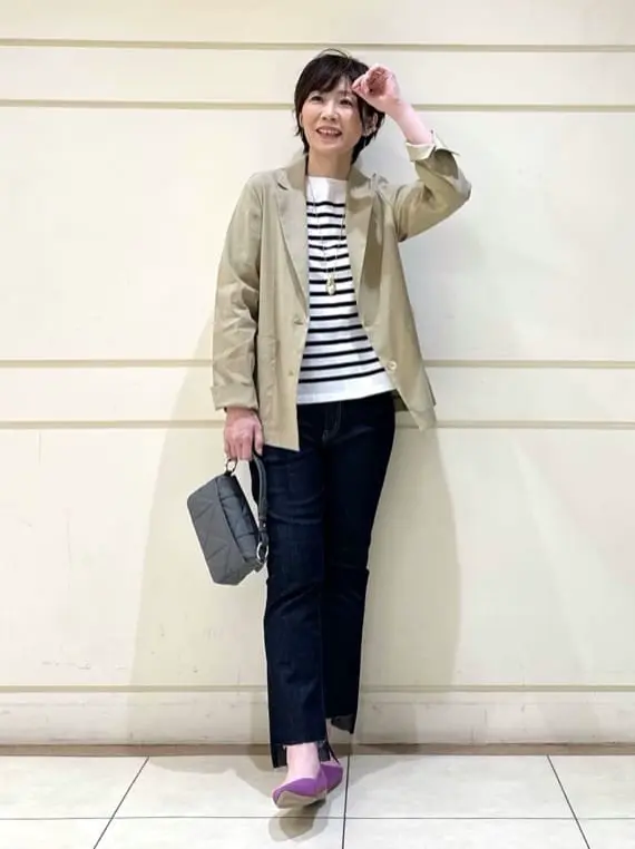 自由区 maruri コーディネート画像