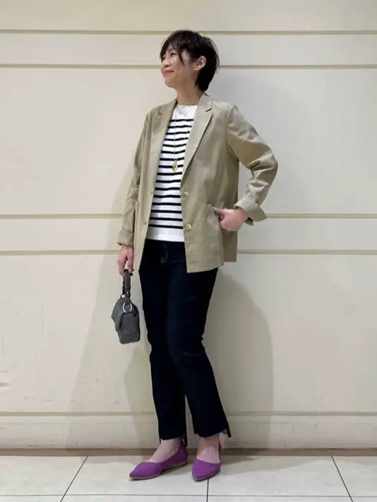 自由区 maruri コーディネート画像