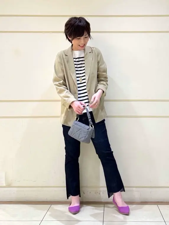 自由区 maruri コーディネート画像