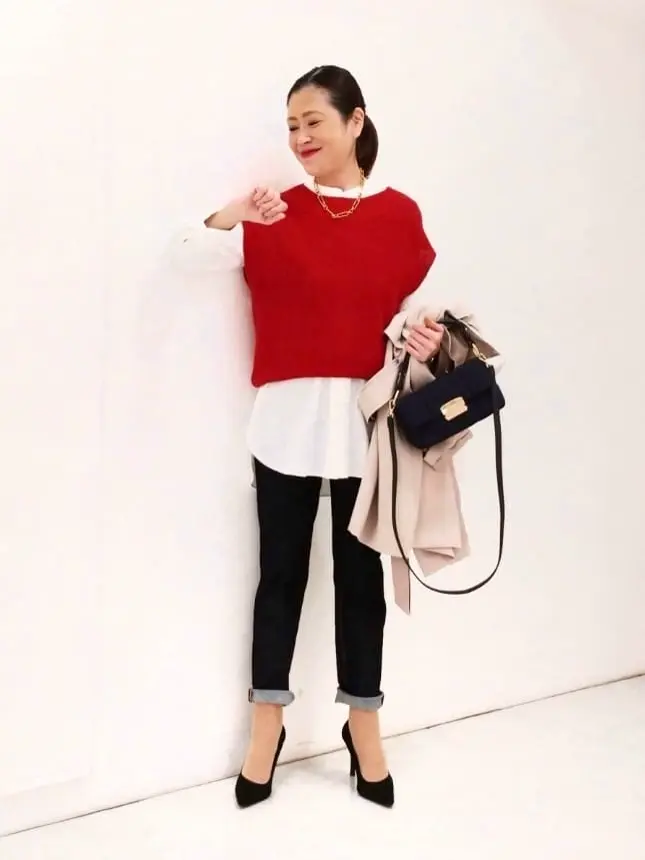 自由区 八田 コーディネート画像