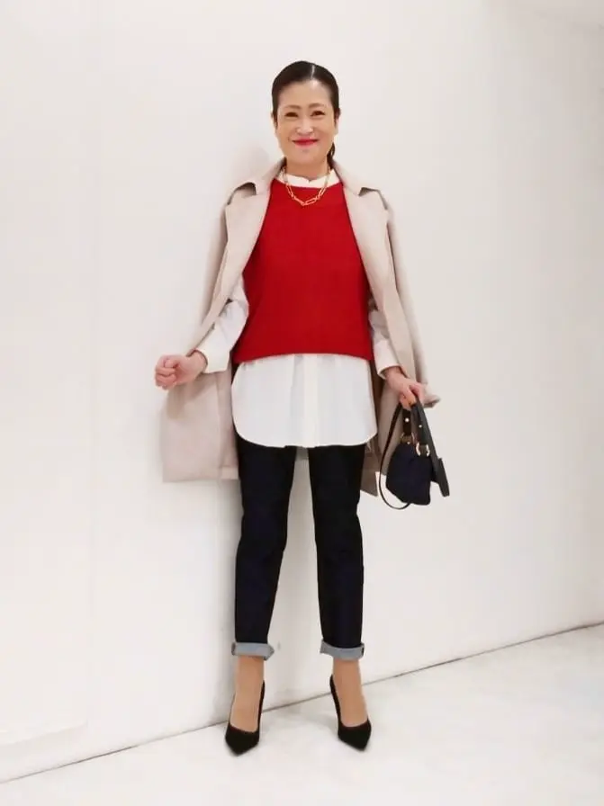 自由区 八田 コーディネート画像