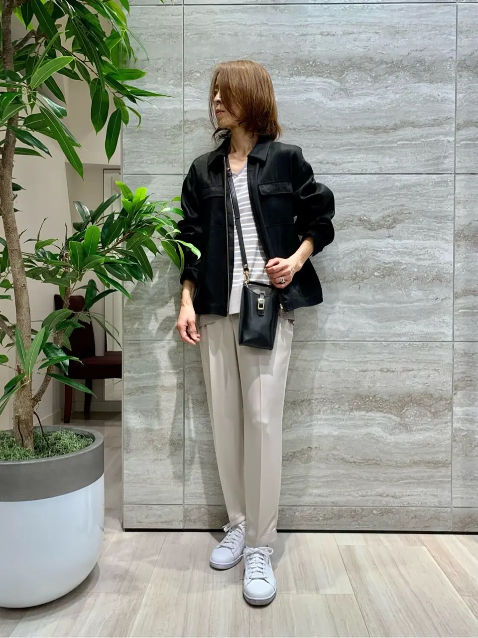 自由区 Ishii コーディネート画像