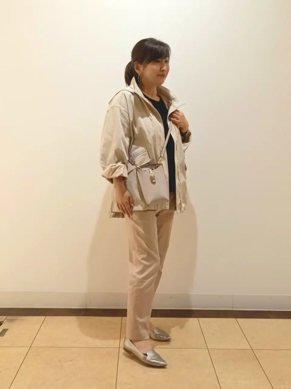 自由区 中川 コーディネート画像