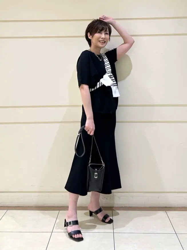 自由区 maruri コーディネート画像