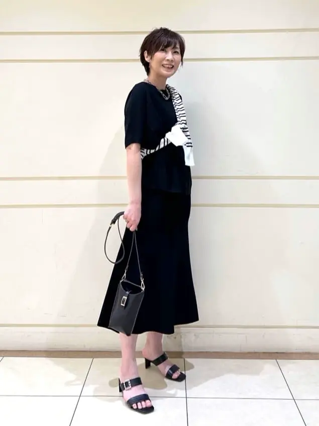 自由区 maruri コーディネート画像