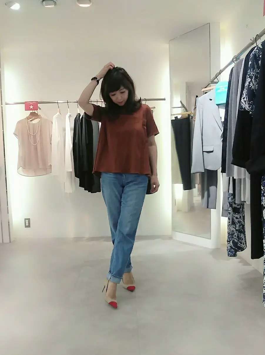 自由区 東 コーディネート画像