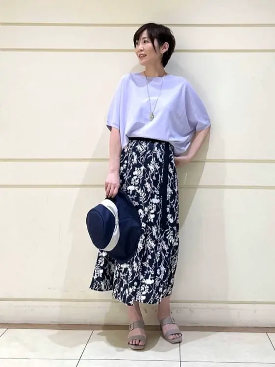 自由区 maruri コーディネート画像