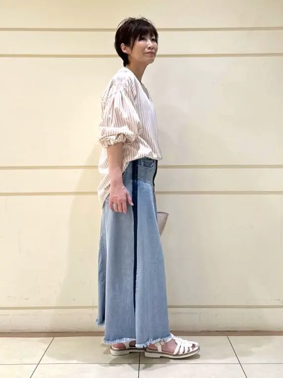 自由区 maruri コーディネート画像