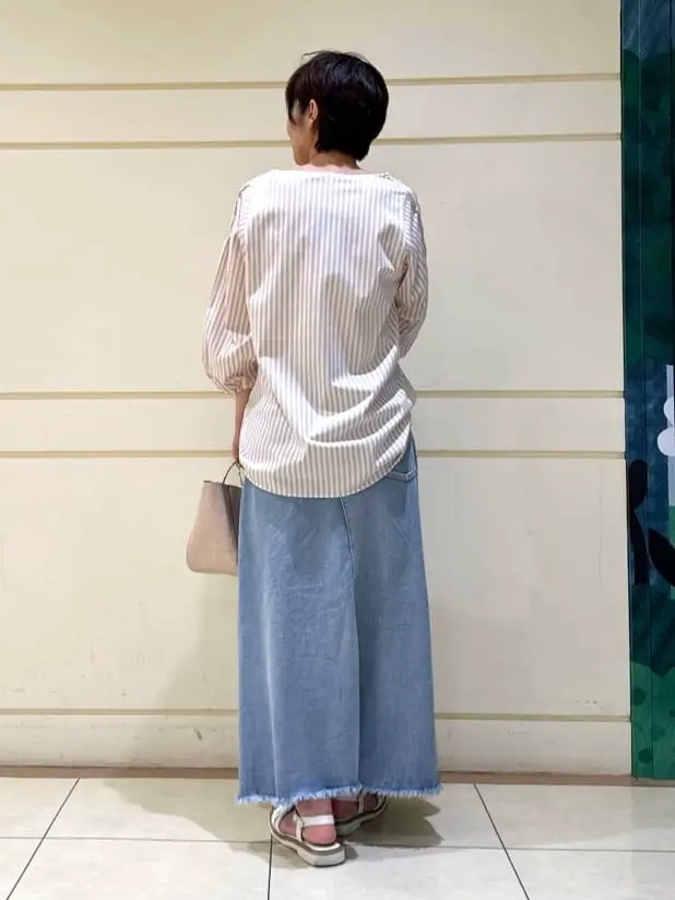 自由区 maruri コーディネート画像