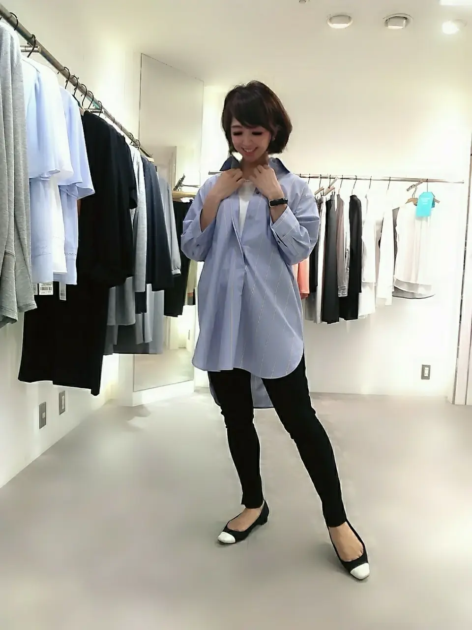 自由区 東 コーディネート画像