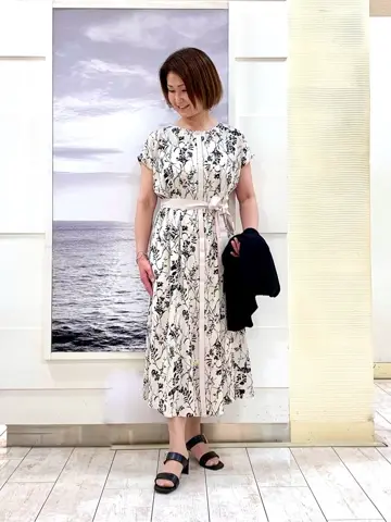 自由区 中鉢 コーディネート画像