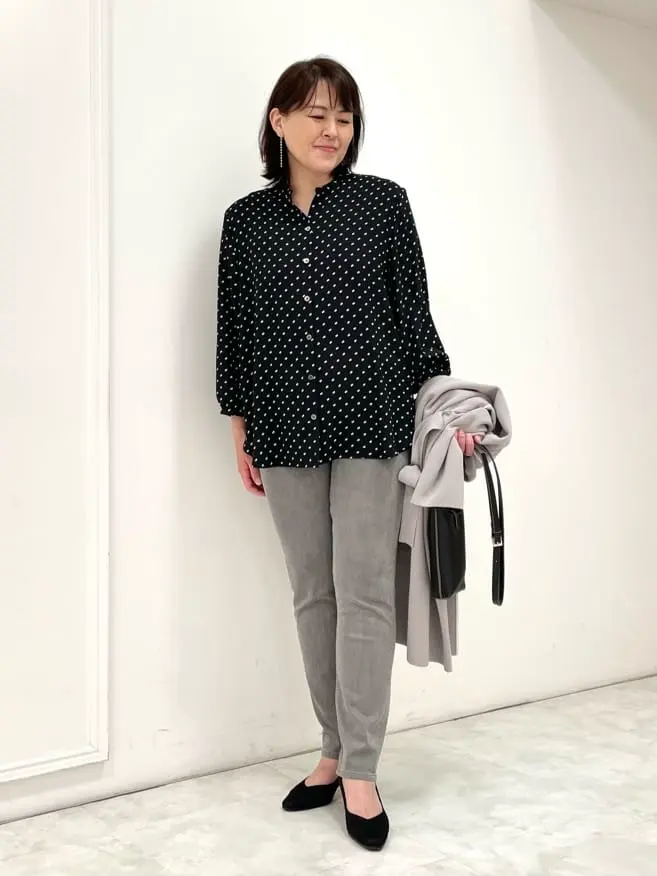 自由区 大野 コーディネート画像