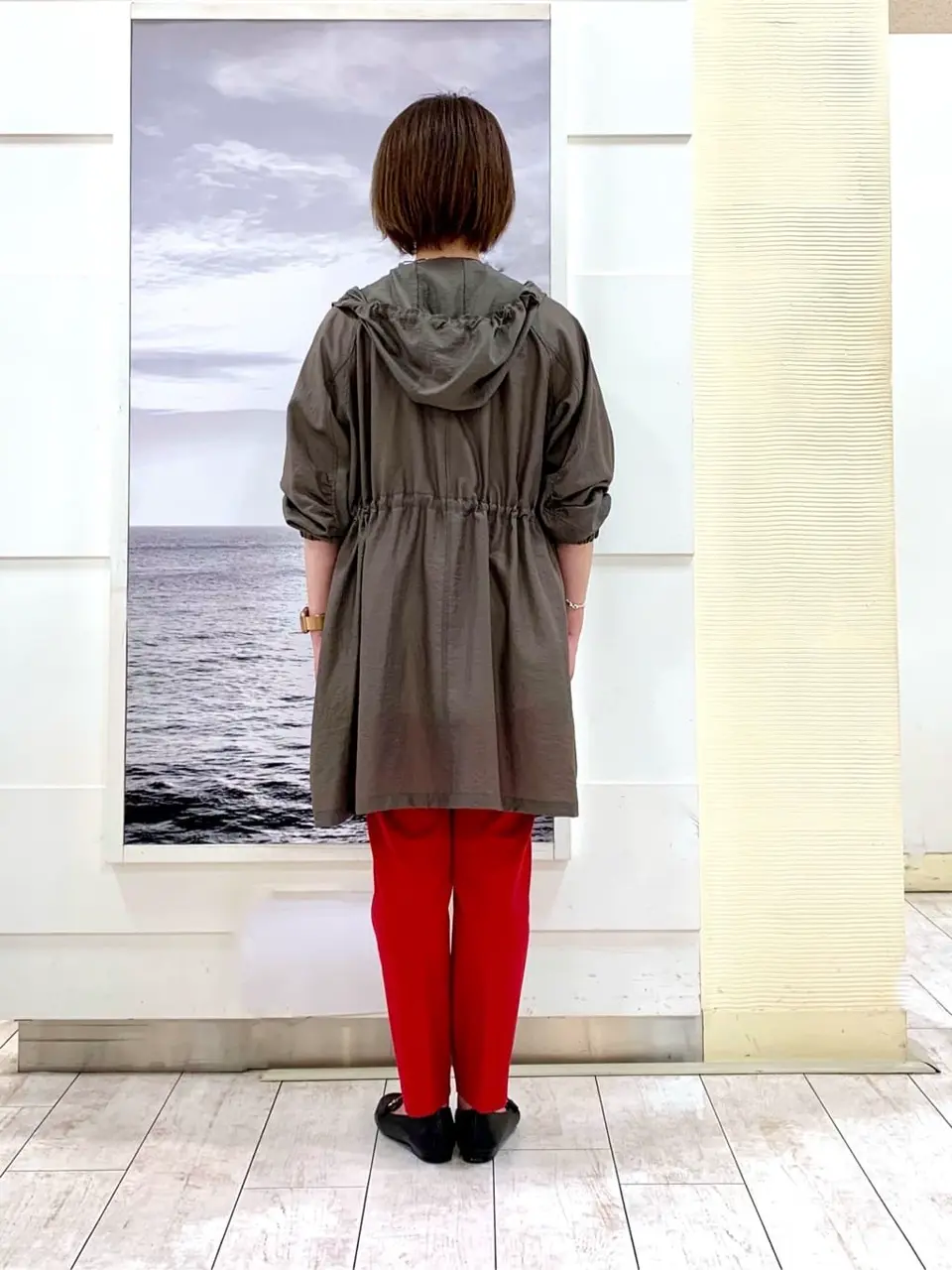 自由区 中鉢 コーディネート画像