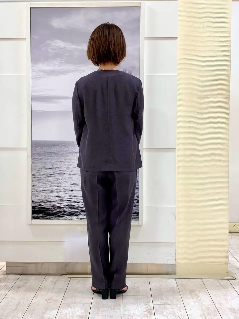 自由区 中鉢 コーディネート画像