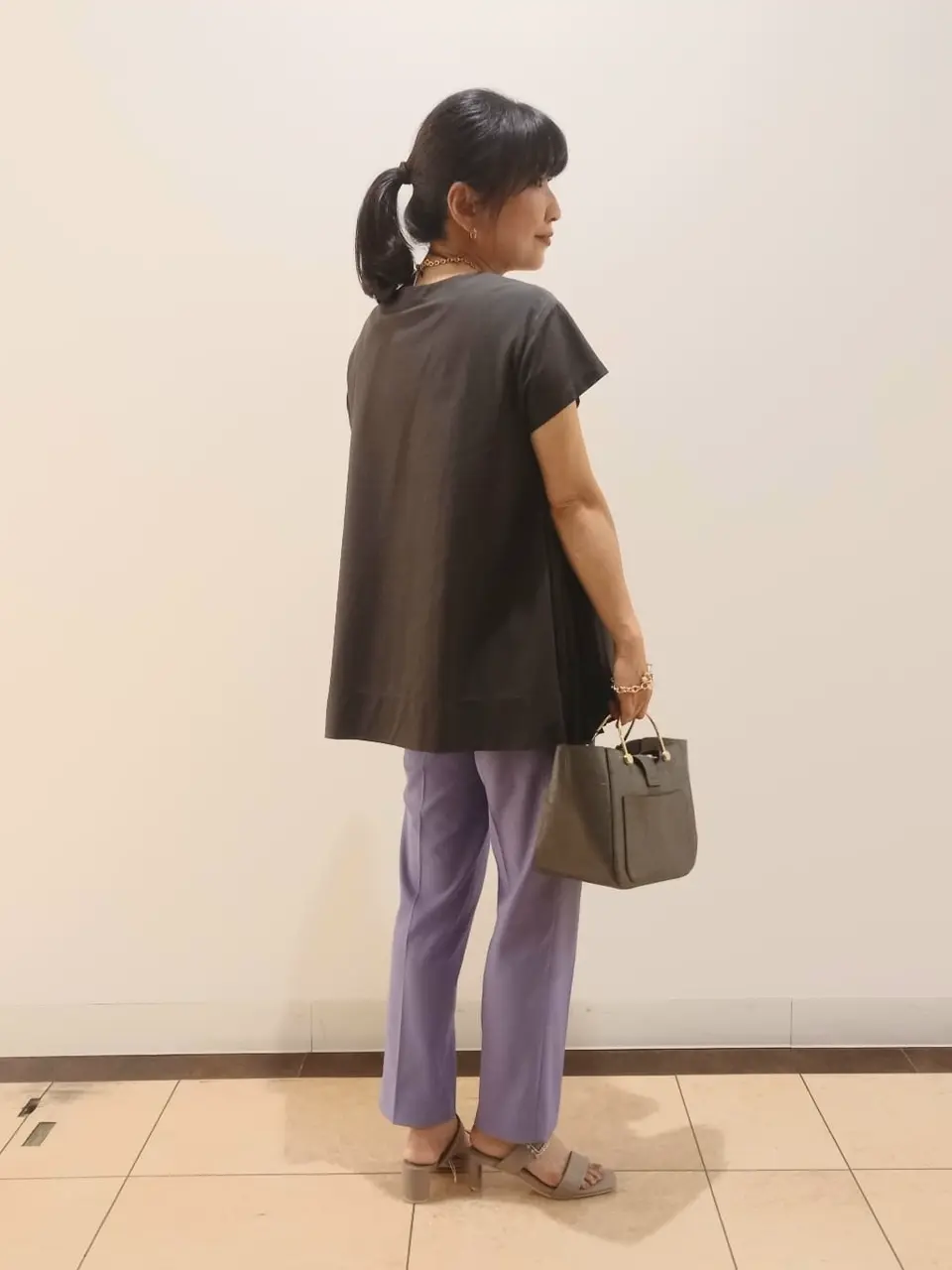 自由区 中川 コーディネート画像