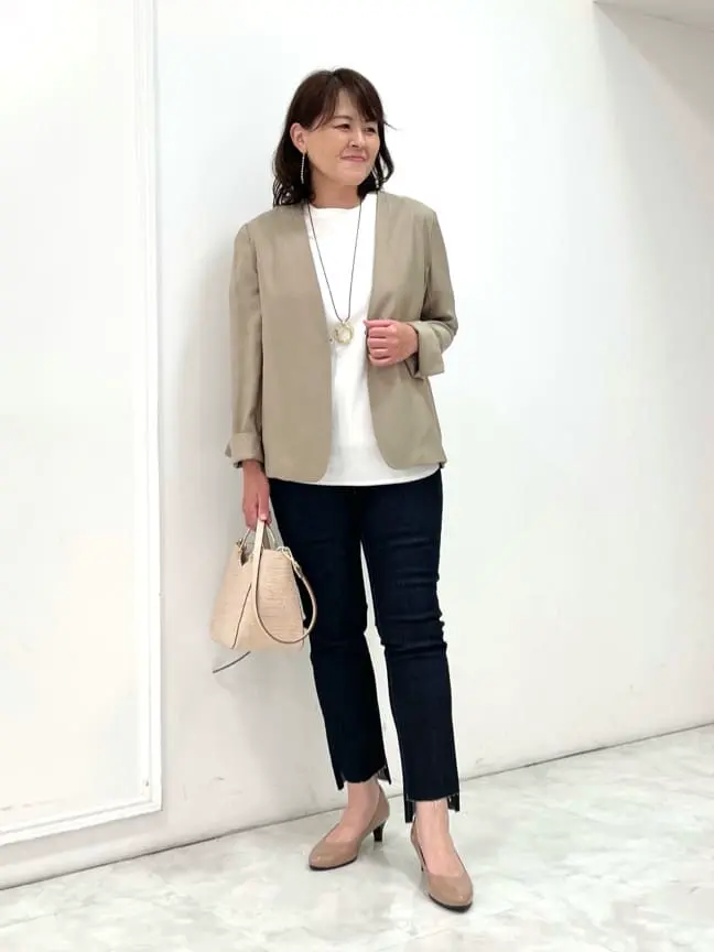 自由区 大野 コーディネート画像