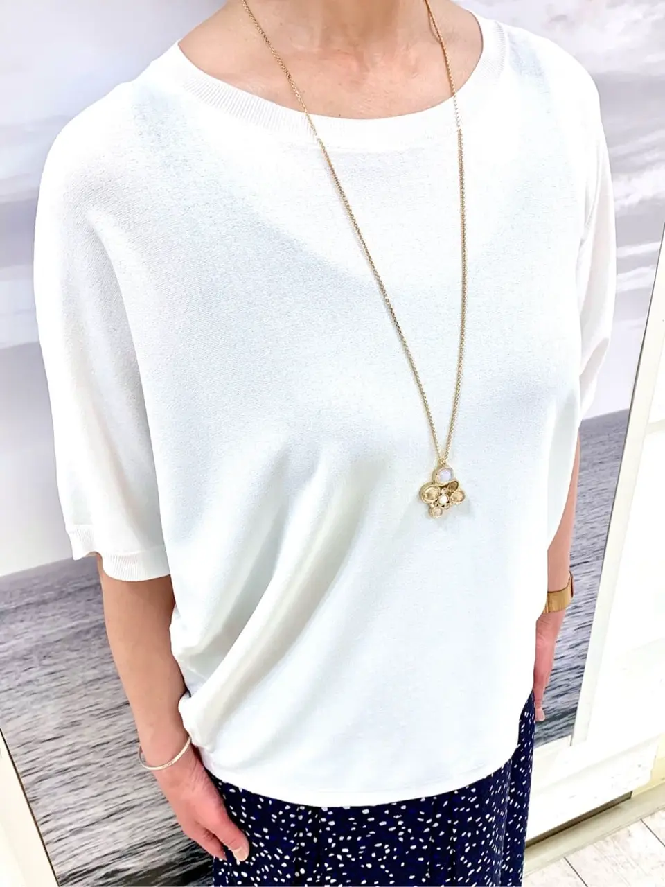 自由区 中鉢 コーディネート画像