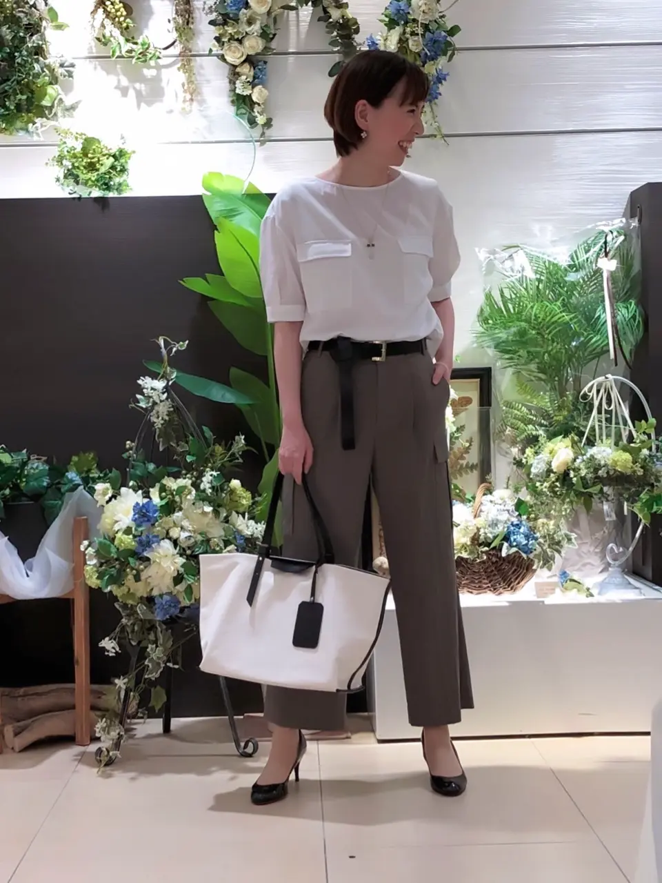 自由区 丸尾 コーディネート画像