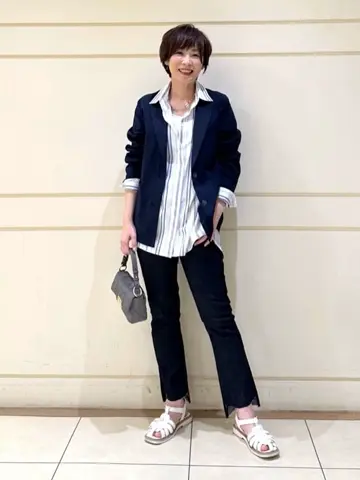 自由区 maruri コーディネート画像