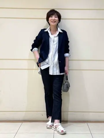 自由区 maruri コーディネート画像