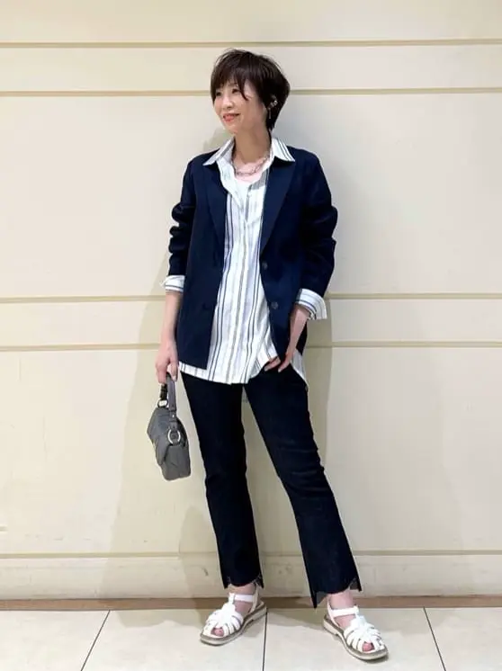 自由区 maruri コーディネート画像