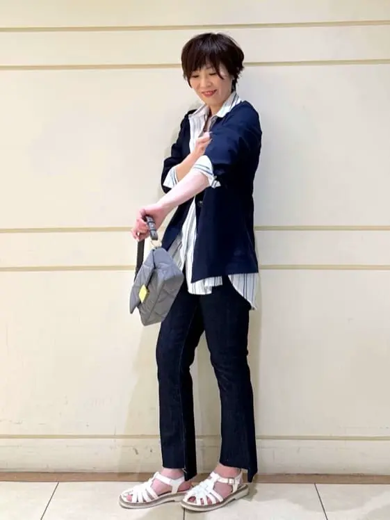 自由区 maruri コーディネート画像