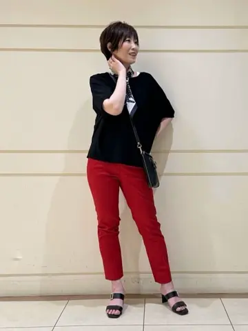 自由区 maruri コーディネート画像