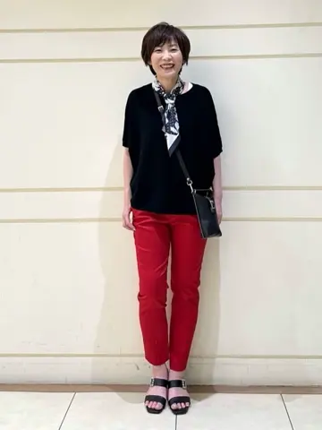 自由区 maruri コーディネート画像