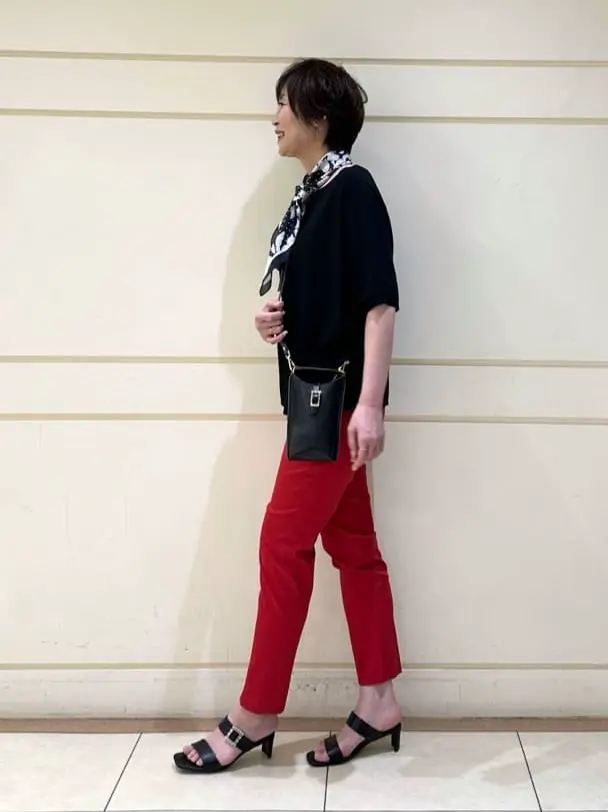 自由区 maruri コーディネート画像