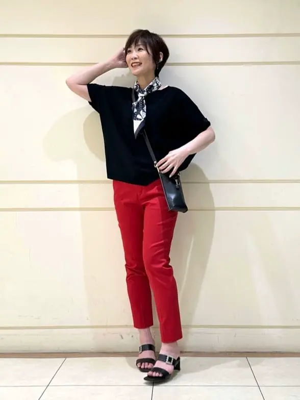 自由区 maruri コーディネート画像