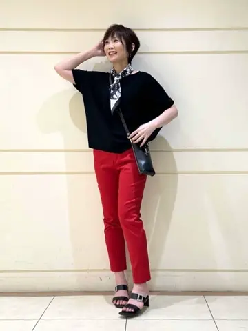 自由区 maruri コーディネート画像