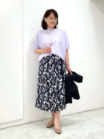 自由区 大野 コーディネート画像