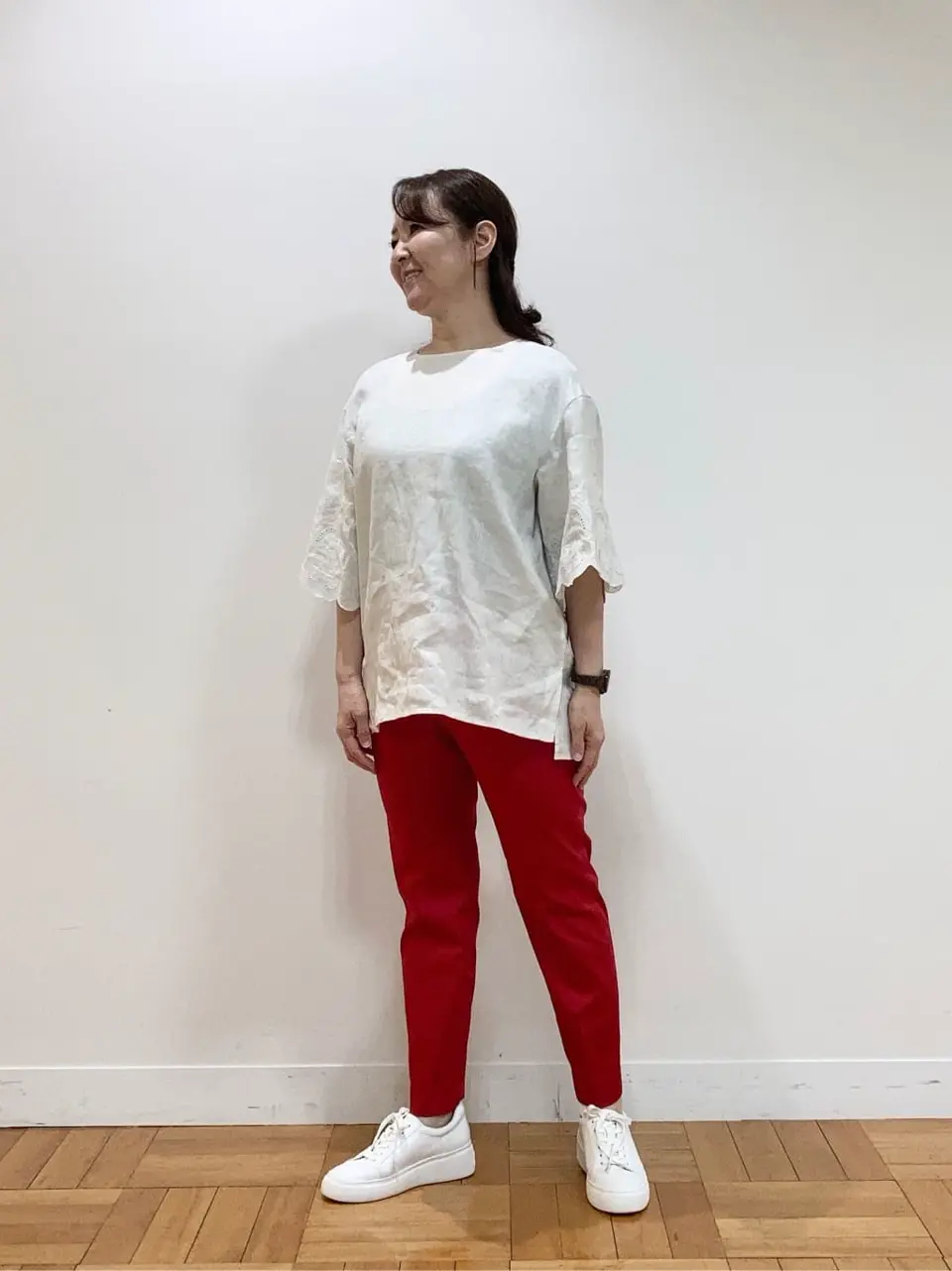 自由区 白戸 コーディネート画像