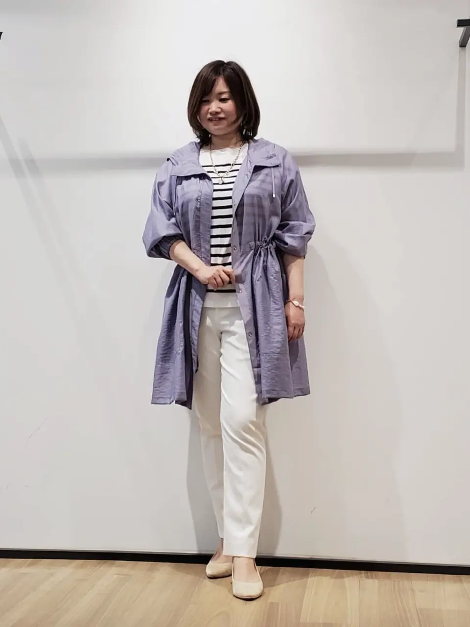 自由区 eri コーディネート画像