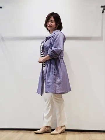 自由区 eri コーディネート画像