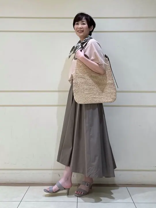 自由区 maruri コーディネート画像